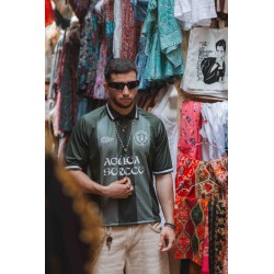 Camiseta fútbol verde
