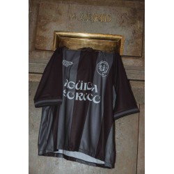 Camiseta fútbol negra